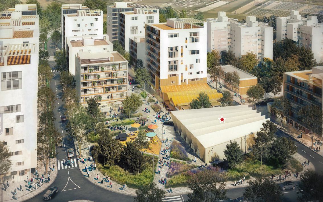 התחדשות במתחם קולנוע אורות. קרדיט - דרמן ורבקל אדריכלות