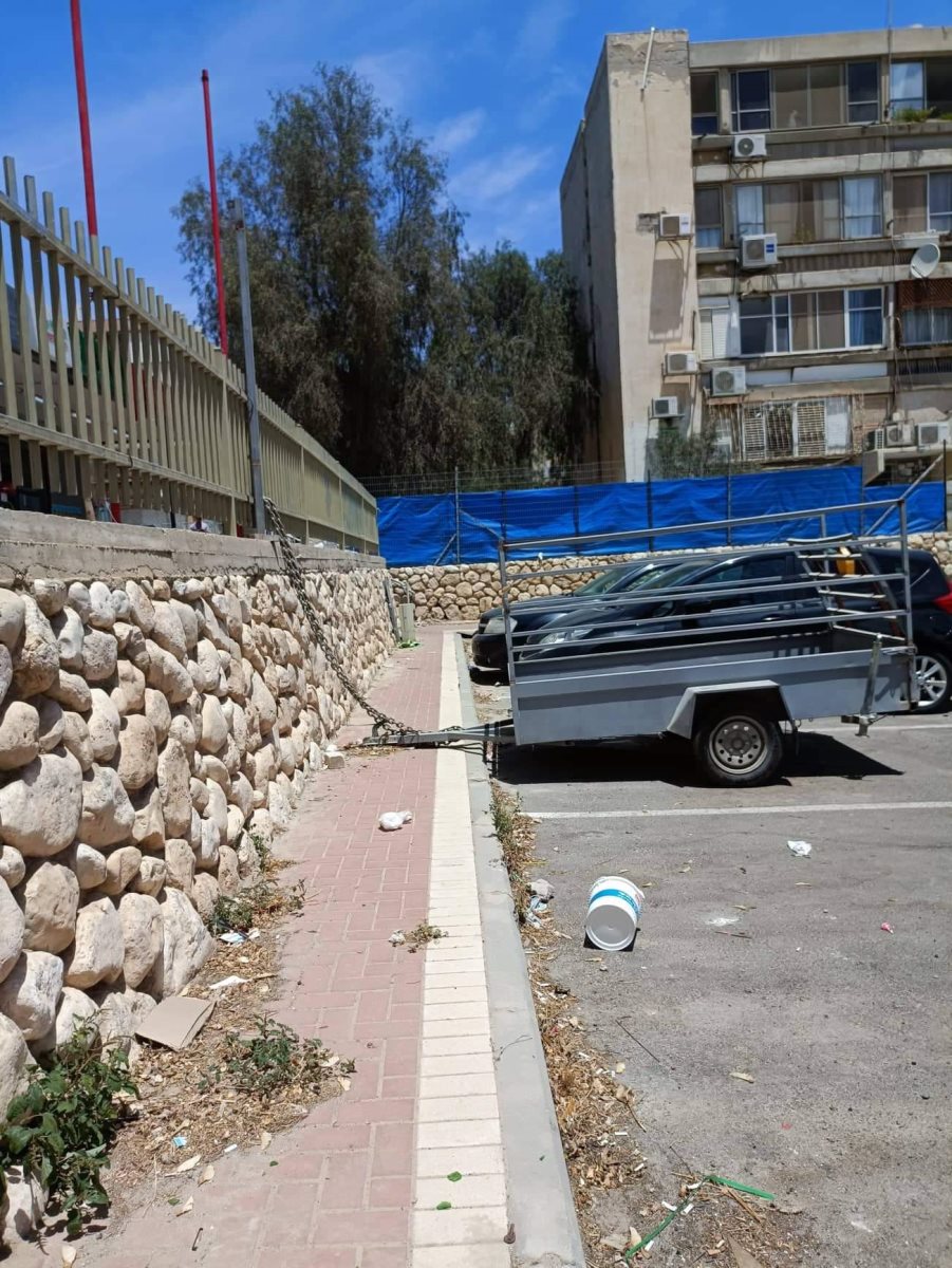 החנייה בברנפלד