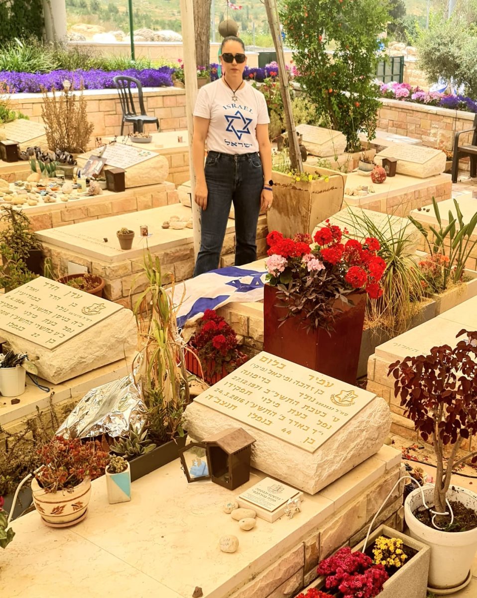 ציפורה חלפון, יו"ר סניף האגודה למען החייל בבאר שבע. קרדיט - צילום פרטי