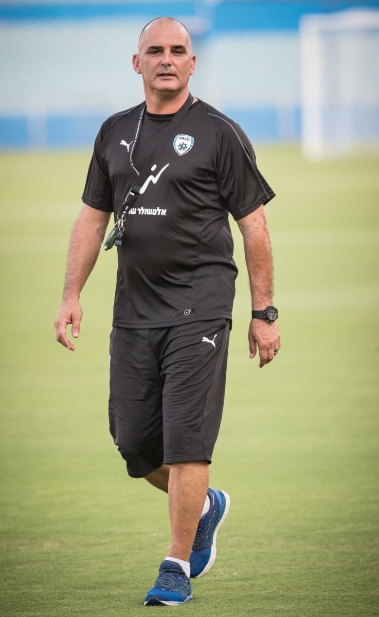 יתייחס לשחקני ב"ש? אלון חזן. קרדיט - ההתאחדות לכדורגל (תוכן גולשים ע"פ סעיף 27א')