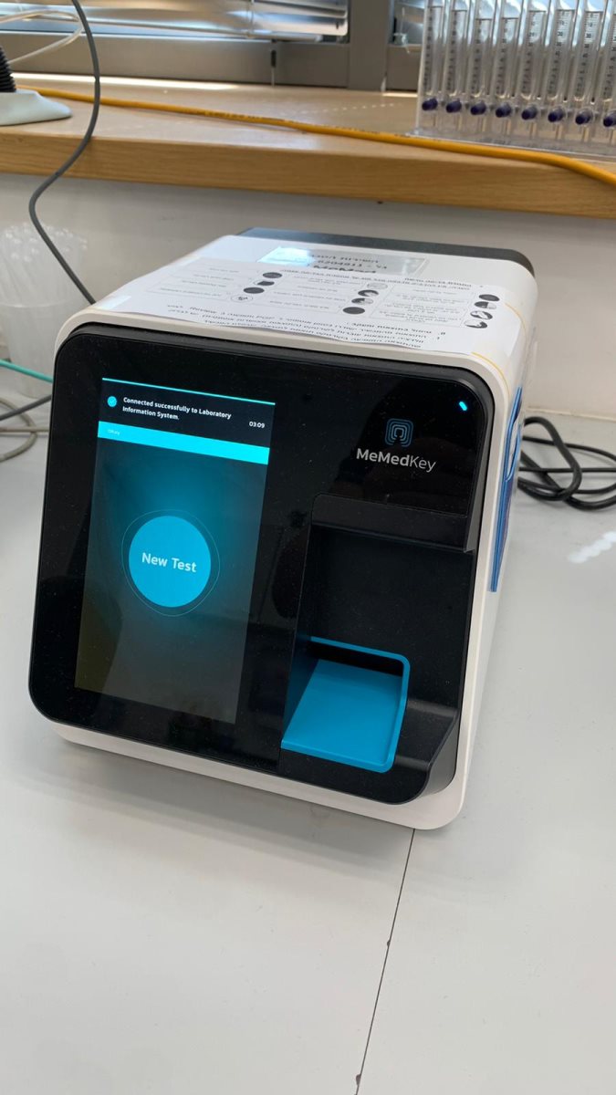 מכשיר פורץ דרך. קרדיט - מכבי שירותי בריאות