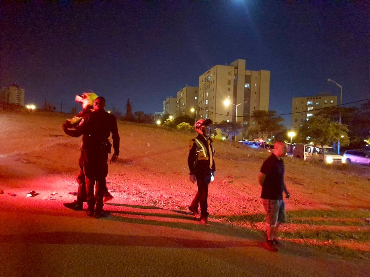 זירת האירוע במבצע ברוש. קרדיט - איחוד הצלה