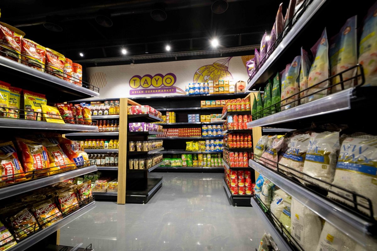 סופר מרקט 'טאיו'. צילום: לידור סמדג'ה