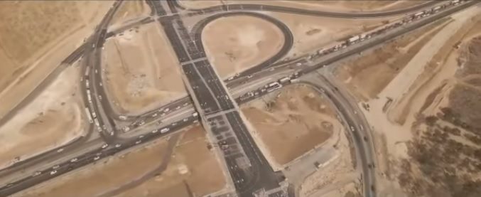 מחלף להבים שהוקם בשיתוף המועצה. קרדיט תוכן גולשים (עפ"י סעיף 27א לחוק זכויות יוצרים)