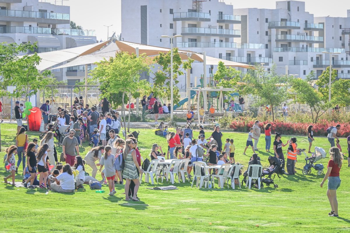 הפנינג שבועות בערד. צילום - סהר ירושלמי