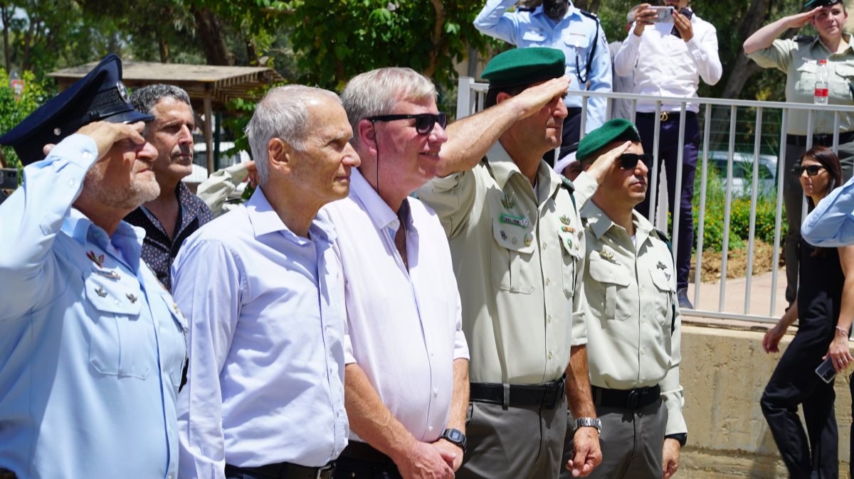 השר לביטחון פנים, עומר בר-לב. קרדיט - דוברות מג"ב