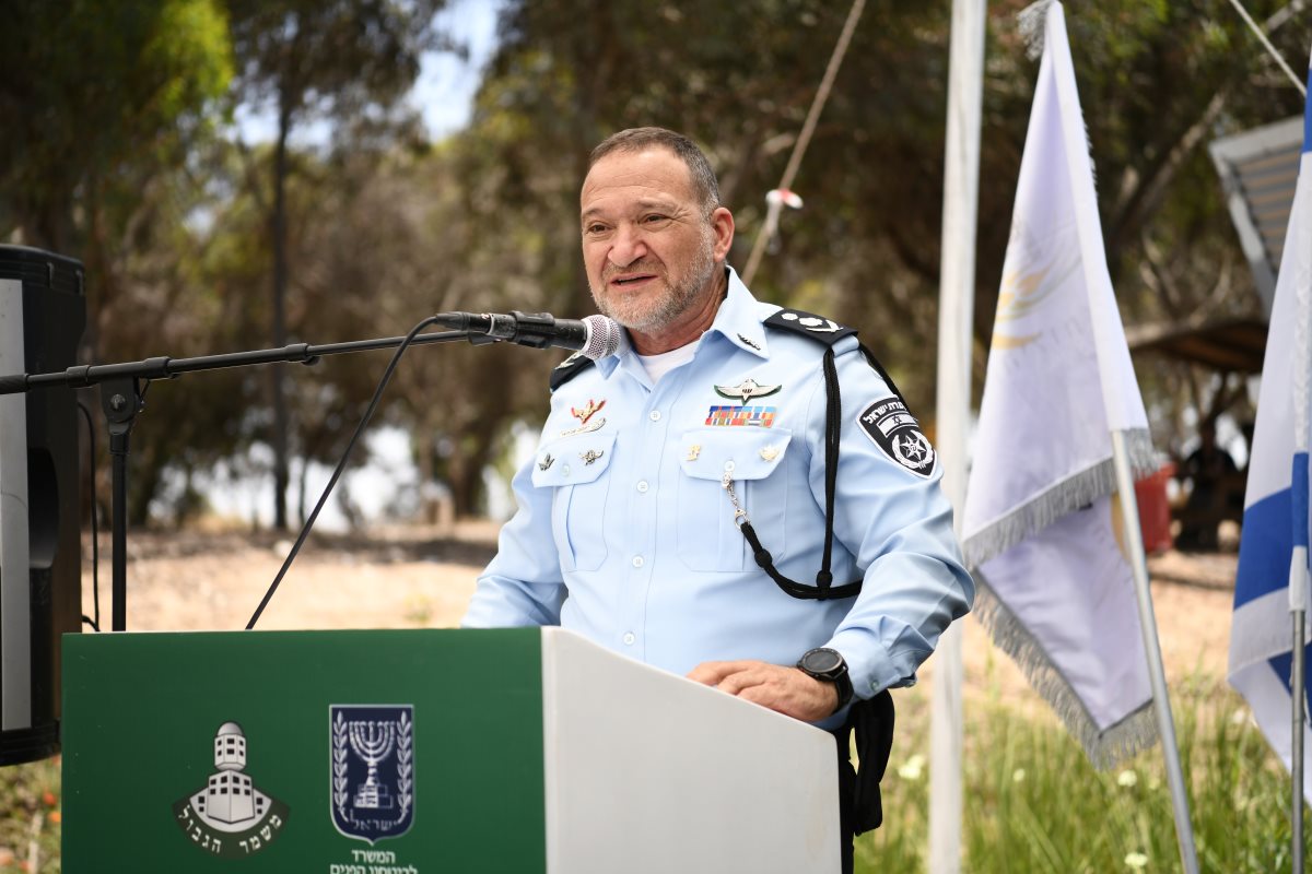 מפכ"ל המשטרה, אמש. קרדיט - דוברות מג"ב