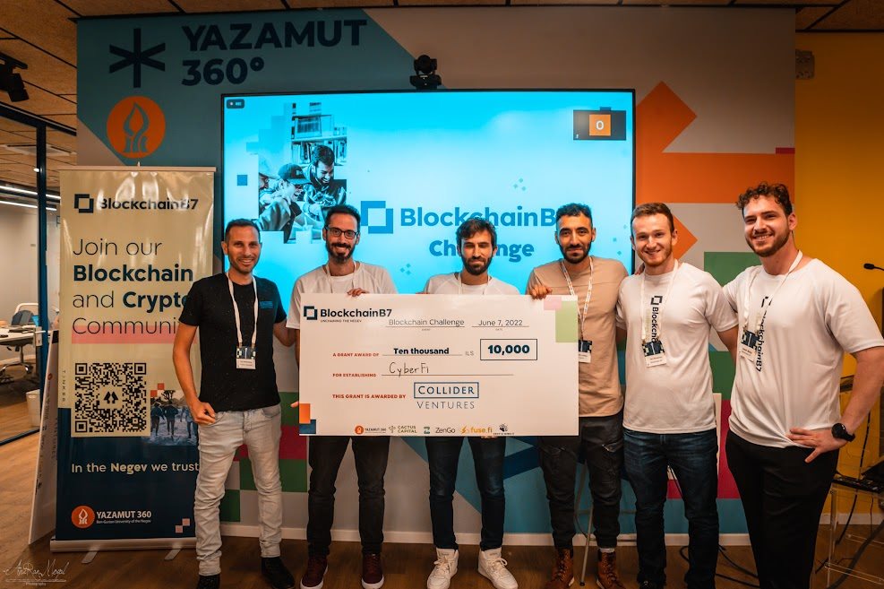 פרס אתגר הבלוקציין . קרדיט- יח''צ