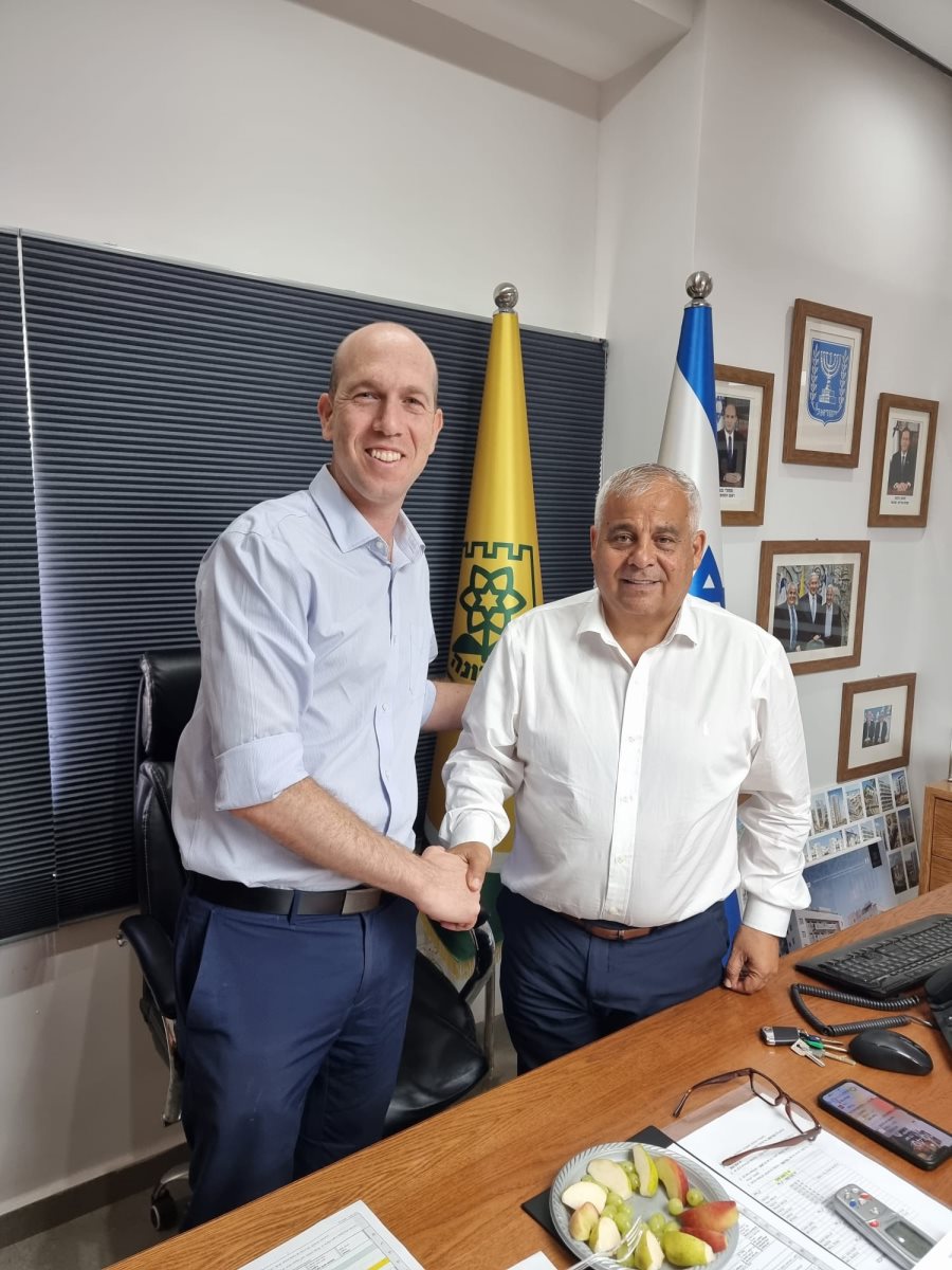 בני ביטון ועוז חיים. קרדיט - צילום פרטי