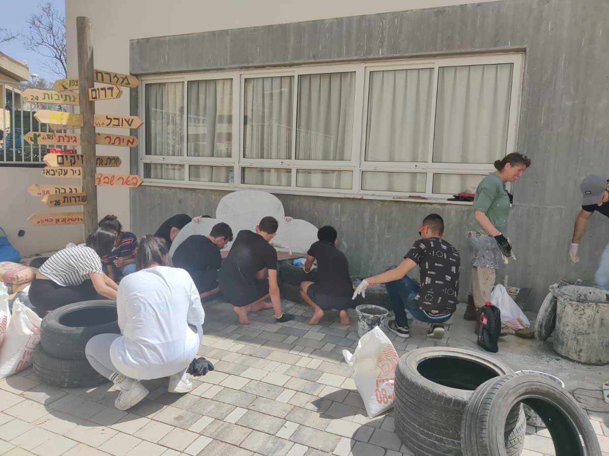 בנייה סביבתית בני שמעון. קרדיט - מועצה אזורית בני שמעון