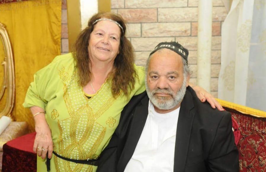 רחמים ז"ל ואשתו, ארלט. קרדיט - צילום פרטי