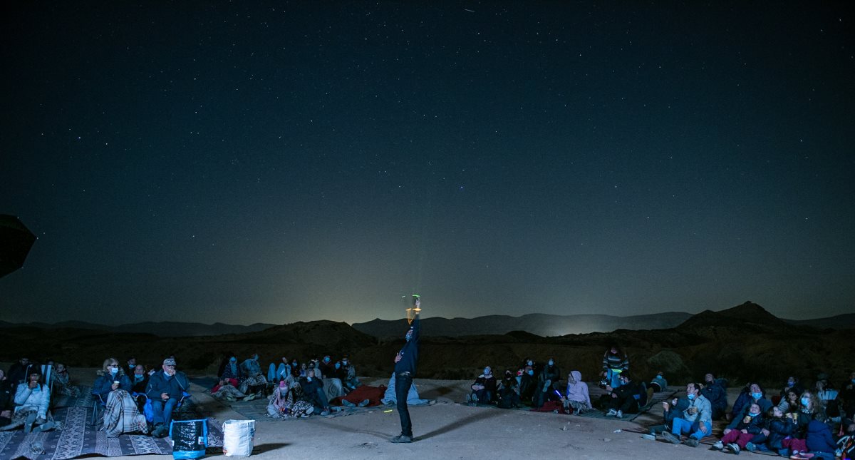 מצפה שירת הכוכבים בירוחם. צילום: מדרכי גורדון