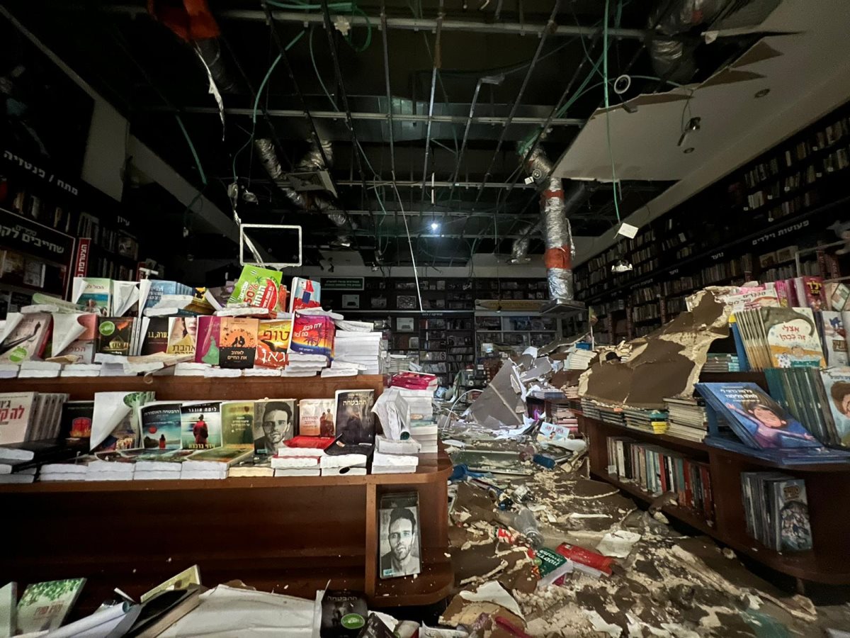 נזק רב נגרם. קרדיט - כבאות והצלה