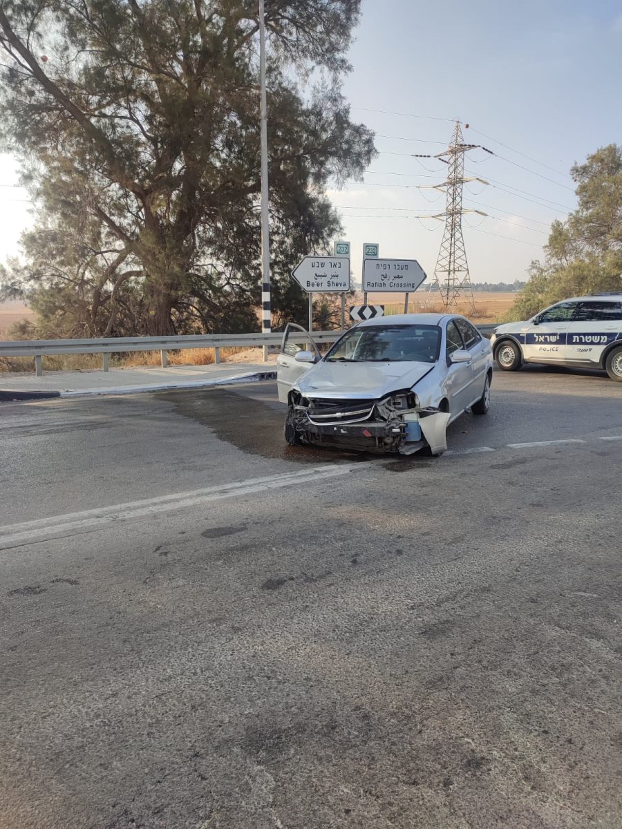 הרכב הפוגע. קרדיט - דוברות מרחב נגב