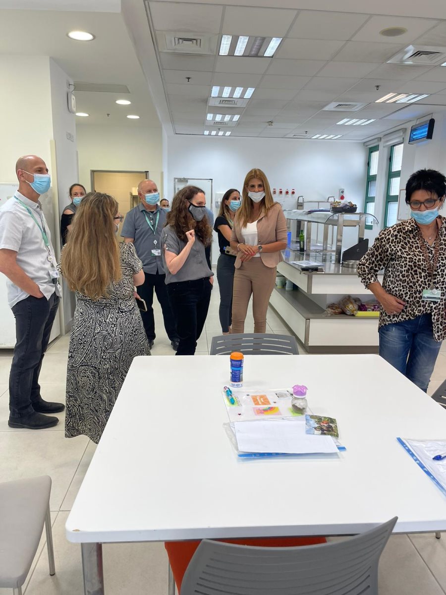 ח"כ לימור מגן תלם בסיור בסורוקה