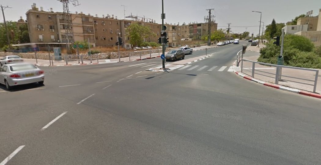 צומת הרחובות רגר ויעקב אבינו, צילום מתוך Google Maps