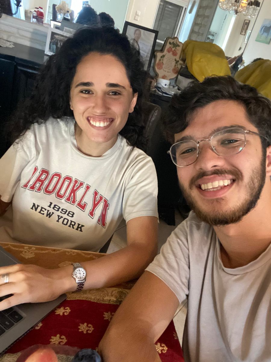 ענבל ברדה ושי זילברמן, צילום פרטי