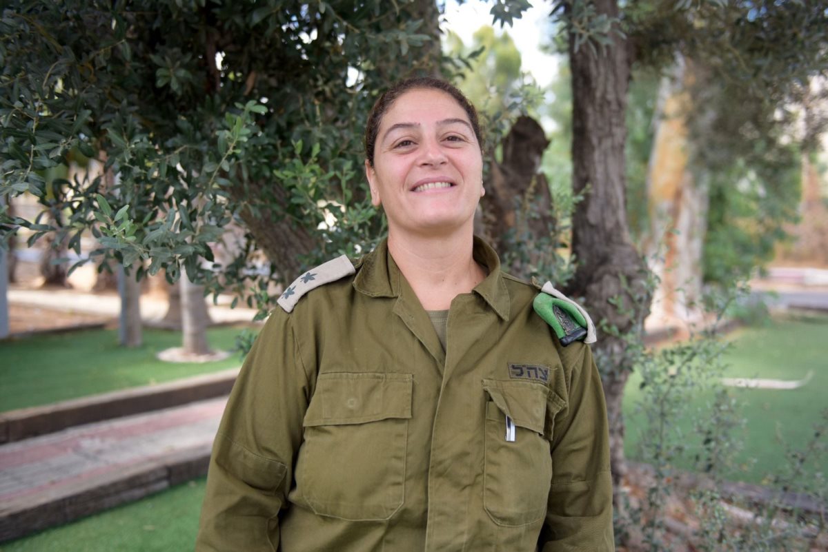 סא"ל איילת פרש. קרדיט דובר צה"ל