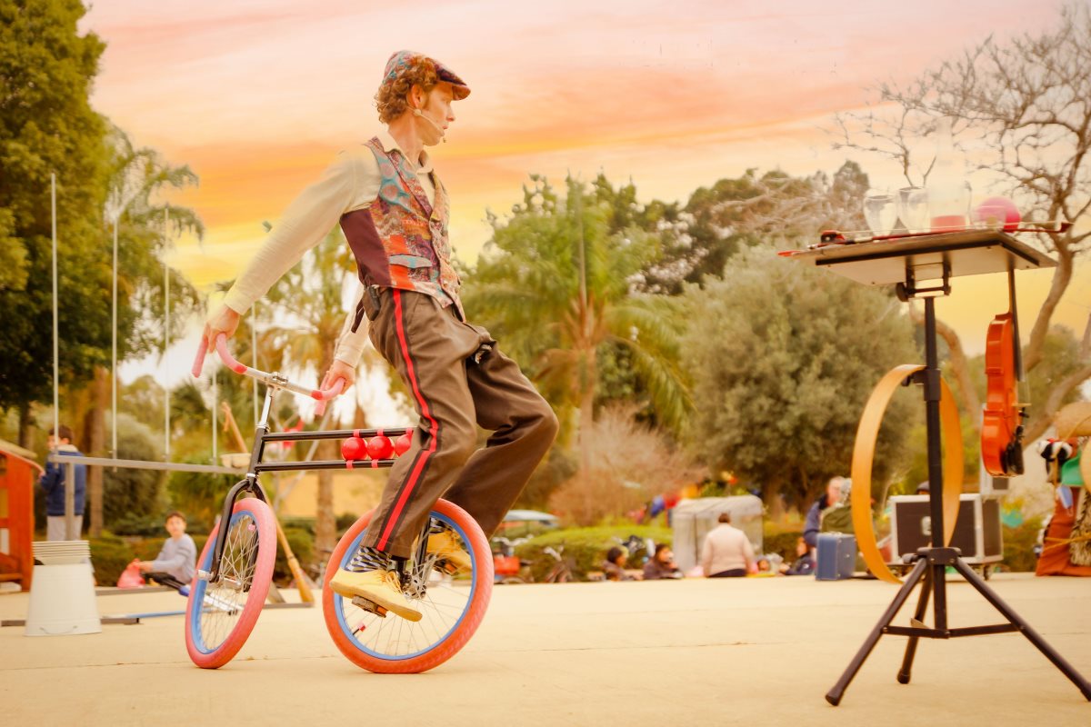 הקרקס של תום. צילום: טליה בן הרוש