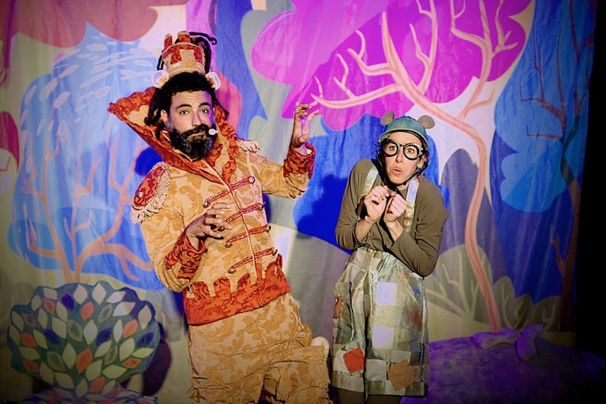 האריה והעכבר. צילום: רועי פדידה