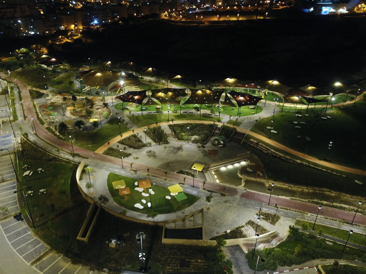פארק המשחקים. באדיבות עיריית באר שבע