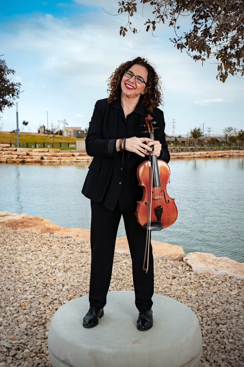 אלה פרימשטיין בפארק נחל ב"ש. צילום- Eliors