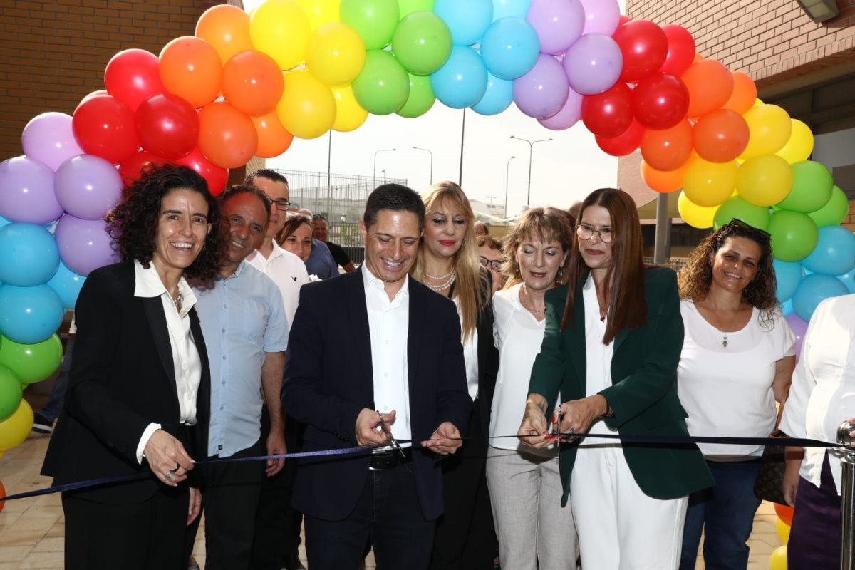 טקס הפתיחה בבית ספר "קשת". קרדיט - עיריית באר שבע