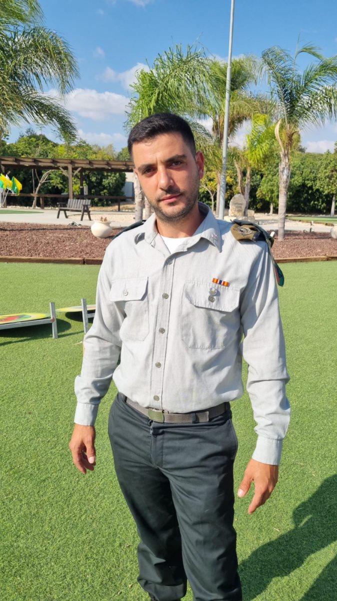 רס"ר פיני חדד. קרדיט דובר צה"ל