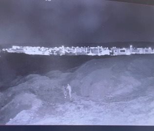 החולייה, רגע לפני שנתפסה. קרדיט - צוות 3