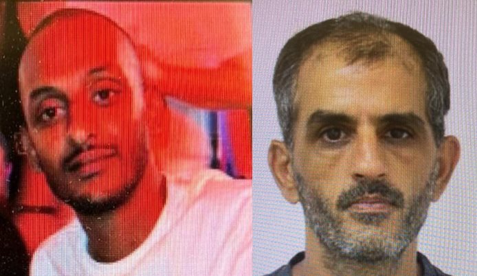 דוד אלקובי מימין וליאור באיינה משמאל. תוכן גולשים שימוש לפי סעיף 27 א בחוק זכויות היוצרים