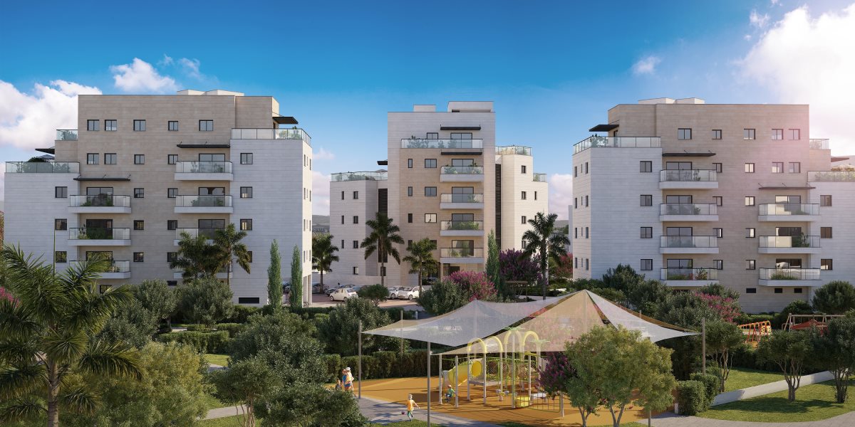 שלב שלישי פרויקט שכונת הפארק הדמייה וויפוינט