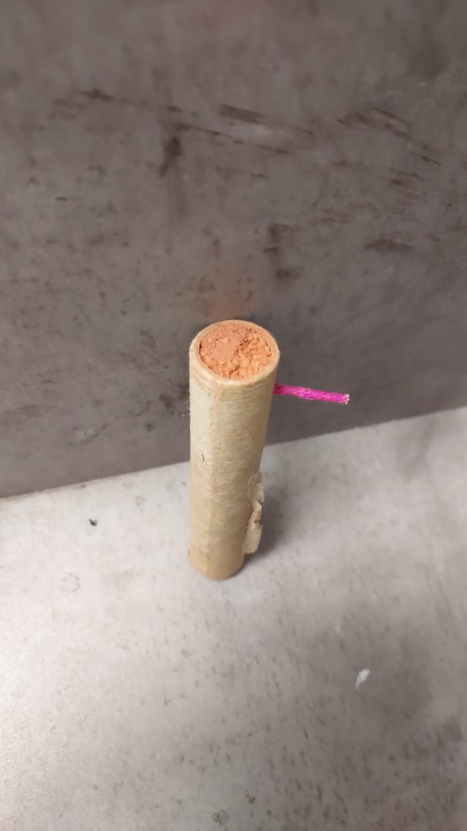 הזיקוקים שנתפסו. קרדיט - משטרת ישראל