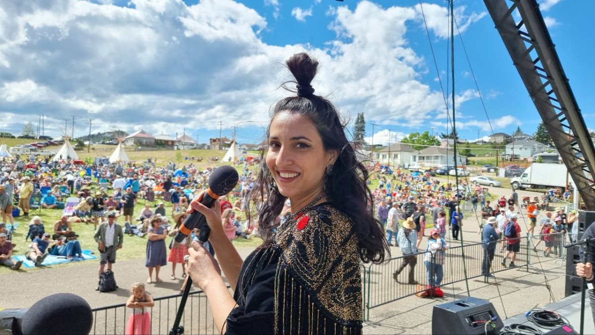 וזאנה בפסטיבל הפולק במונטנה, מהמובילים בעולם. קרדיט: יח"צ