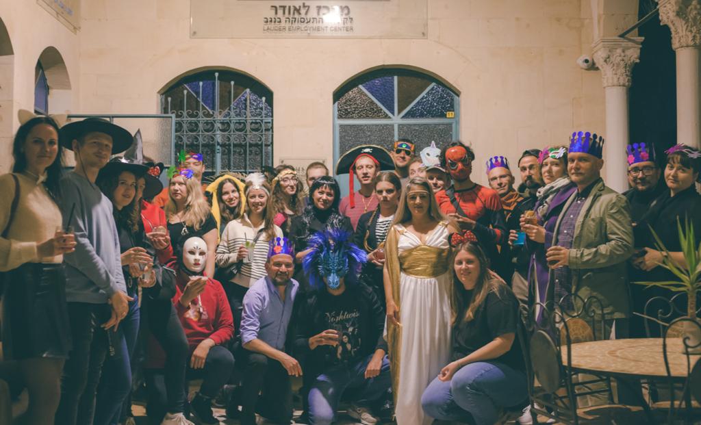 הפורים הראשון של העולים מאוקראינה בישראל. קרדיט צילום - אלכסנדר גוף