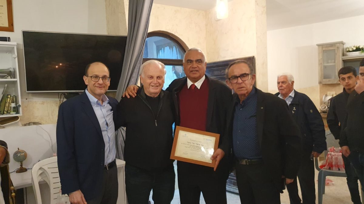 ערב הוקרה לעובדי סורוקה ברהט. קרדיט - צילום פרטי