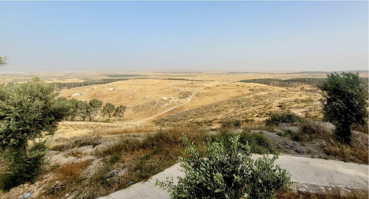 אזור הקמת תלה. מהתוכנית הרשמית של הועדה הארצית לתכנון ובנייה.