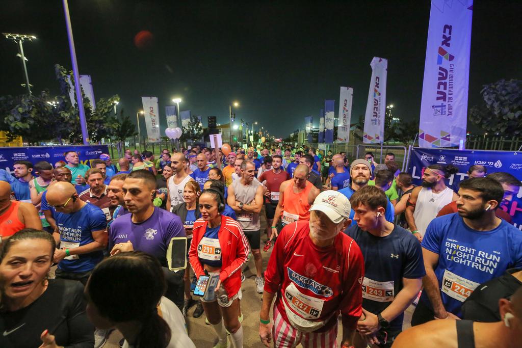 תמונת ארכיון מרוץ הלילה של באר שבע. קרדיט - KPM active