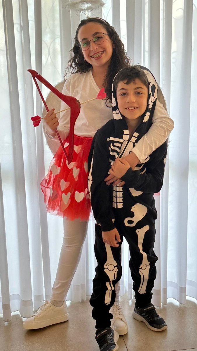 שוהם ואיתמר פסח מבאר שבע. קרדיט - צילום פרטי