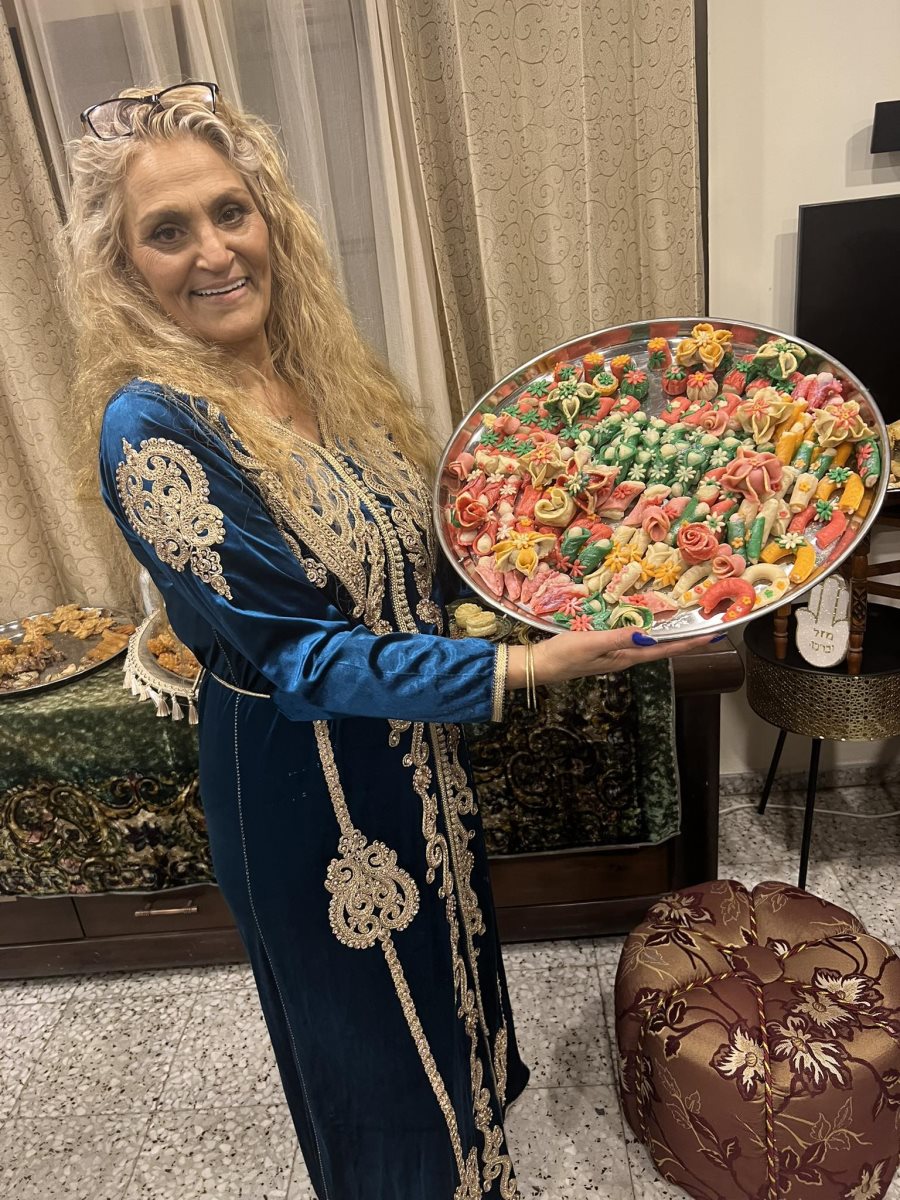 בבית של ריקי פוזיילוב. צילום: פרטי