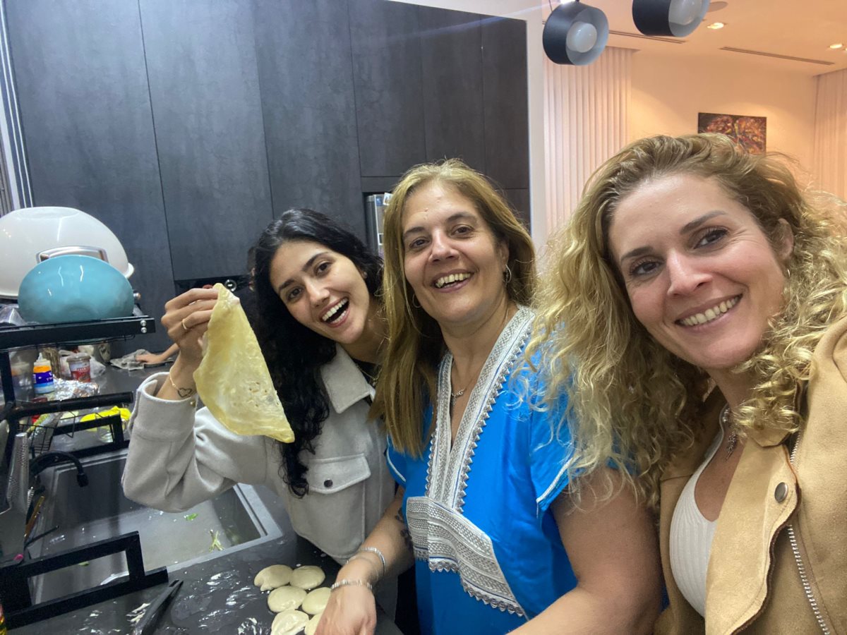 מימונה אצל משפחת מזרחי בכרמית