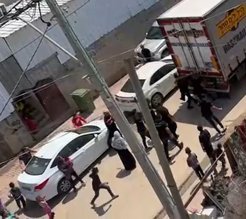 הקטטה שהתרחשה לפני הרצח. קרדיט - תוכן גולשים ע"פ סעיף 27א'