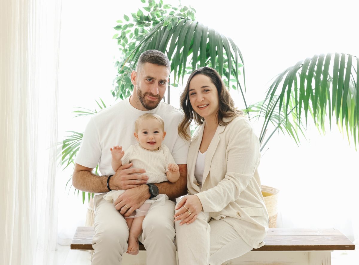 משפחת לבני. צילום:קרינה צימבוך