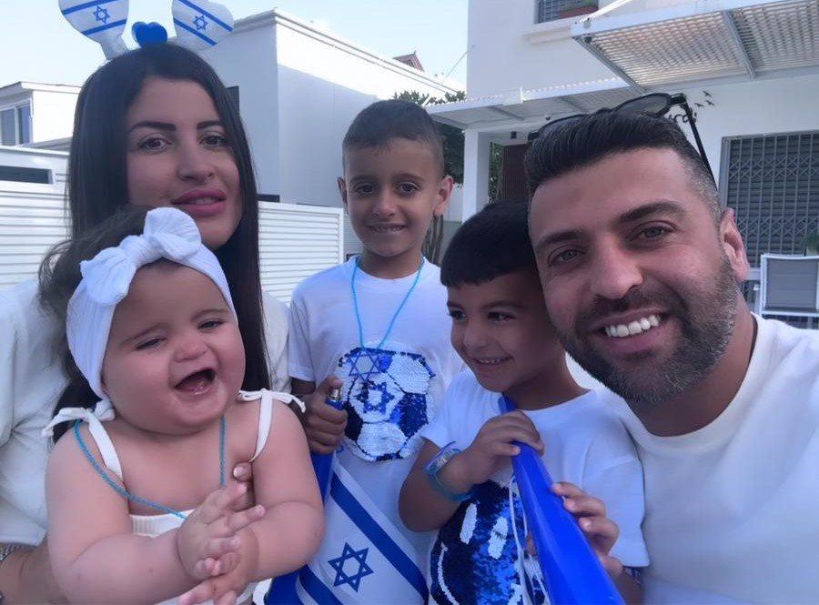 שני וישראל אלגרבלי. צילום: פרטי