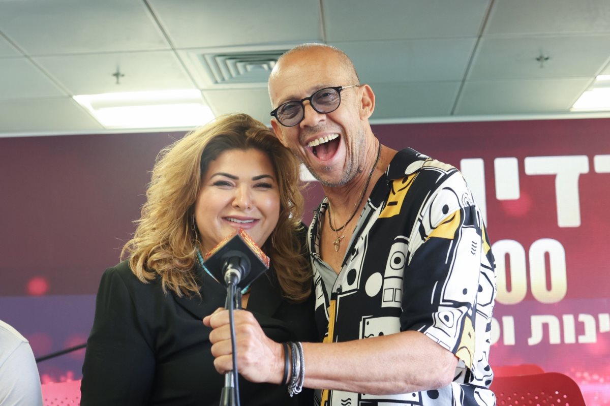 לילך נגיד ודודו הררי. צילום: מישל אמלג