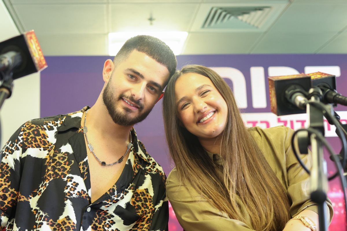 עדן חסון ועדן בן זקן. צילום: מישל אמזלג