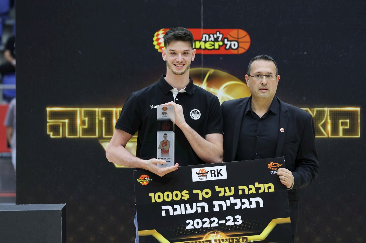 רועי פריצקי. קרדיט - הפועל "אלטשולר שחם" באר שבע/דימונה