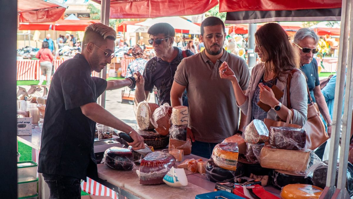 שוק "תוצרת הארץ" בב"ש. צילום: באדיבות  sight