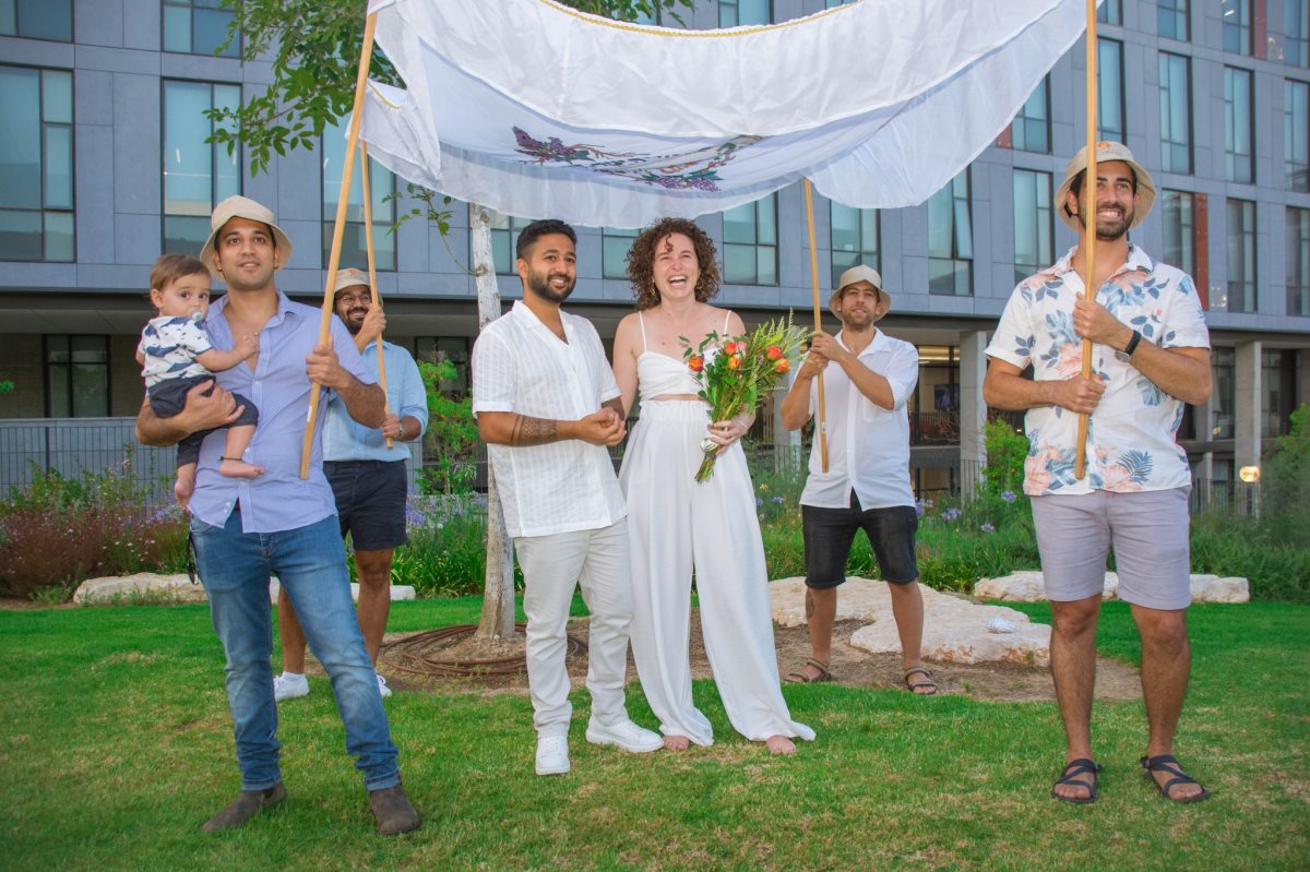 חתונה בקמפוס. קרדיט עדי שמאי