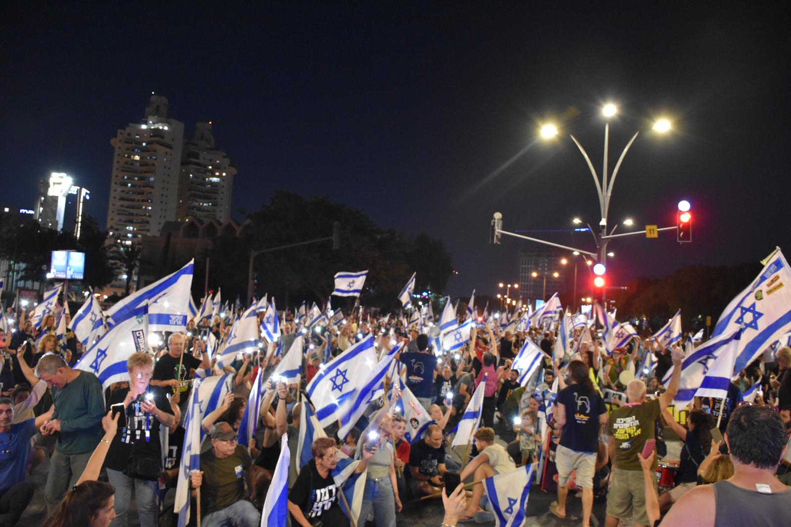 האם מספר המפגינים ישבור מחר שיאים? קרדיט טלי ברמן