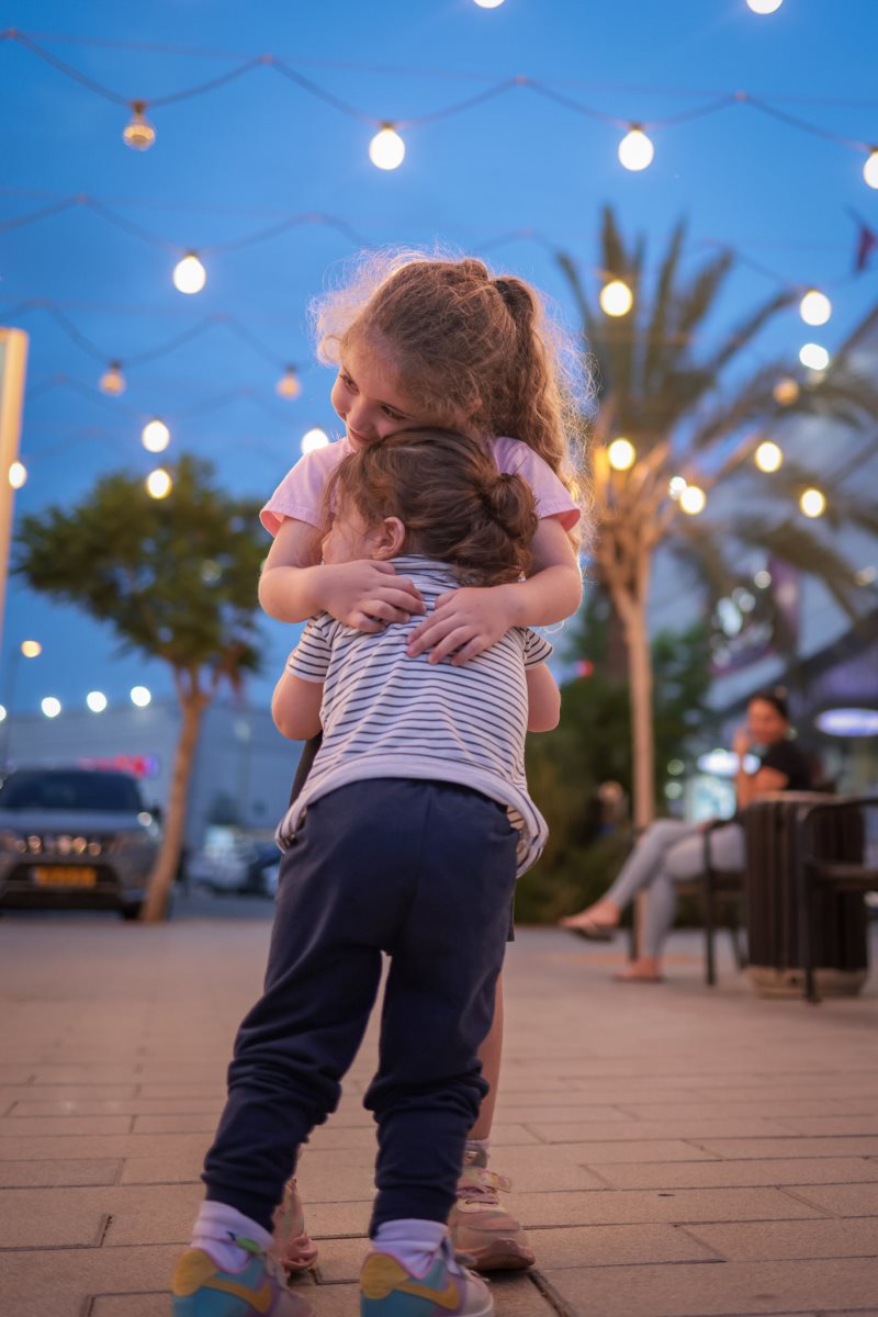 קרן אור וסול ללוש. צילום: ניסים ללוש